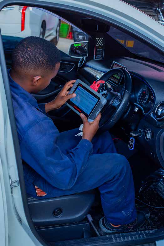 Vehicle diagnostics using modern equipment
